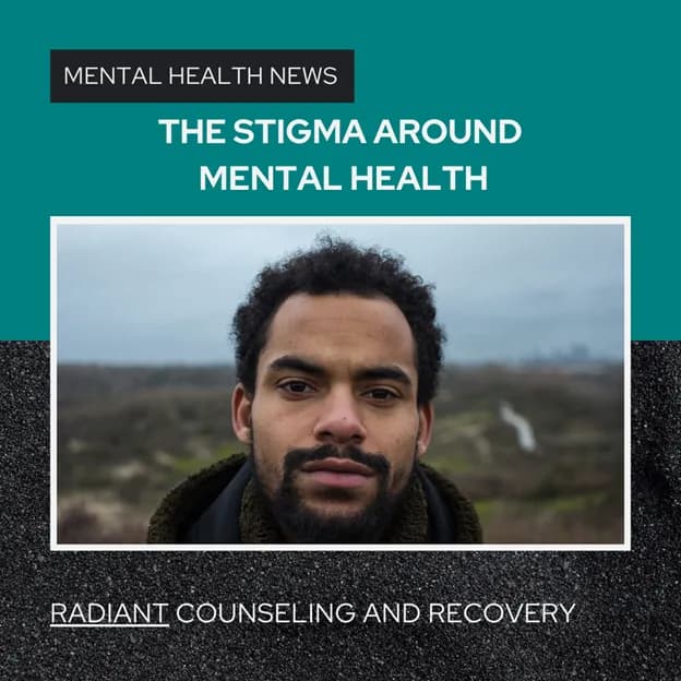 A man, relaxed seems to have overcome stigma